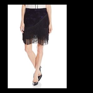 Rebecca Minkoff Mia Boucle Fringe Skirt - Size 2